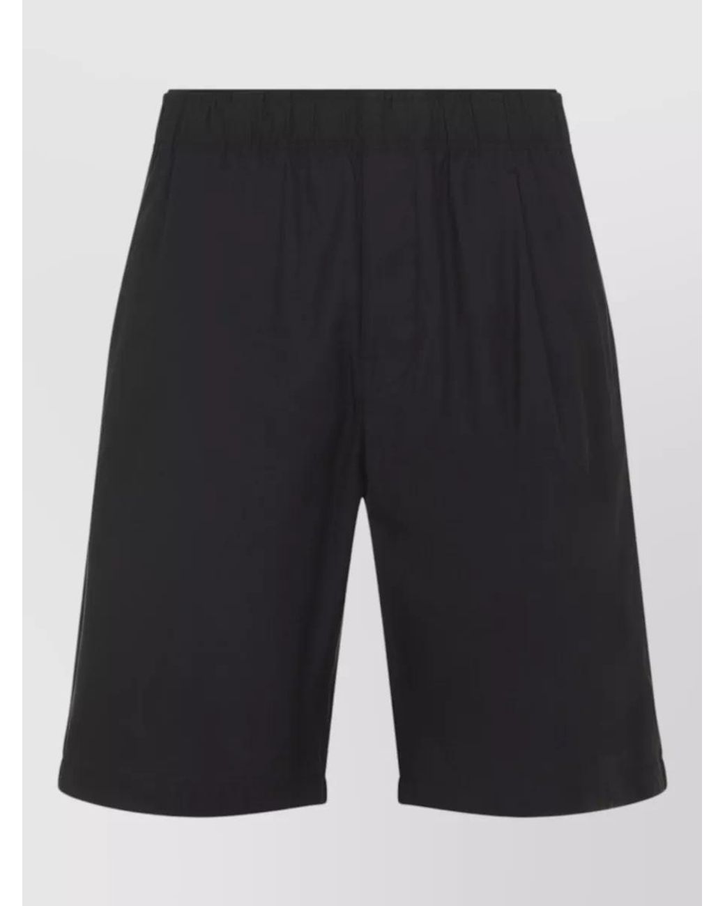 Our Legacy Black Relaxed-Fit Bermuda Shorts for men