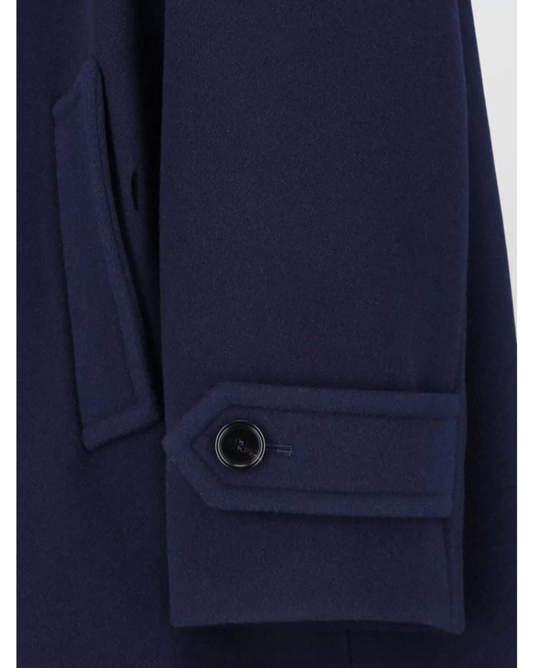 Chloé Blue Double-Breasted Coat