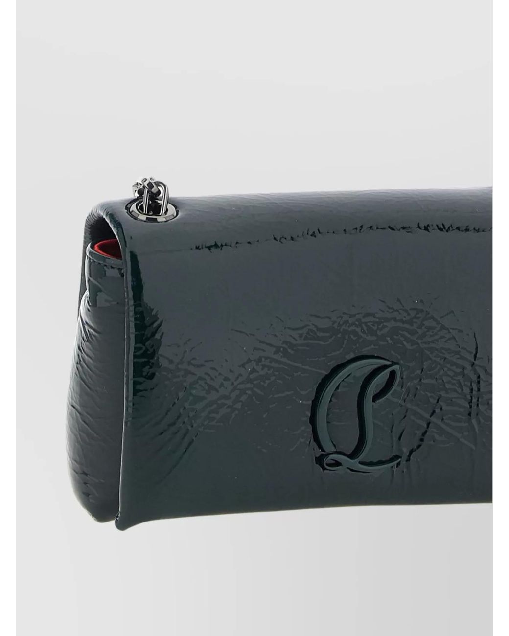Christian Louboutin Black '54 Loubi' Crossbody Bag