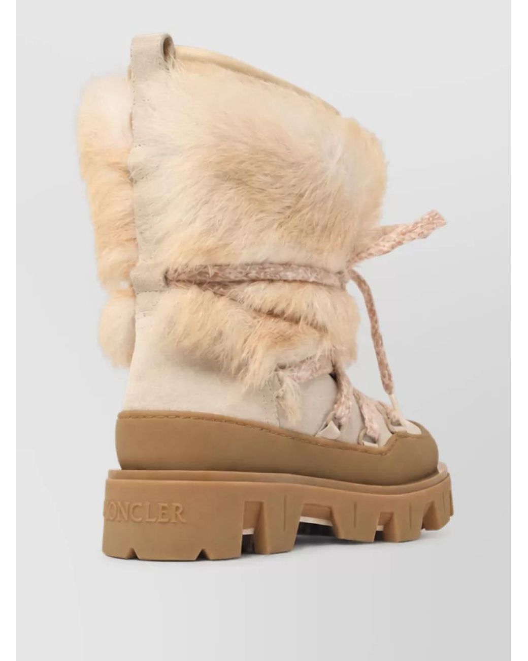 Moncler Natural Leather Boots
