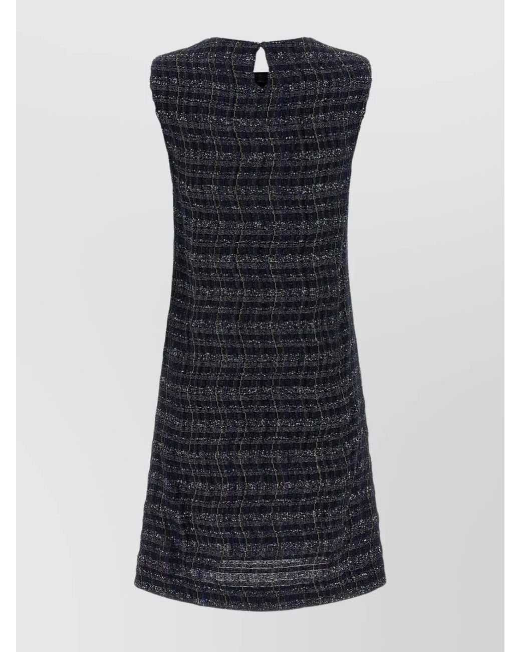 Missoni Black Check Pattern Dress