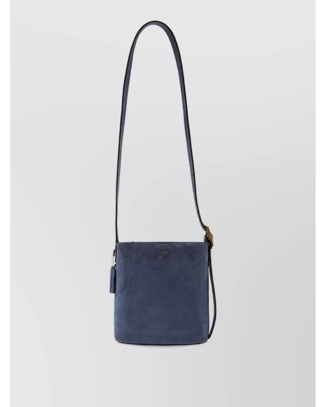 COACH Blue Calfskin Shoulder Bag