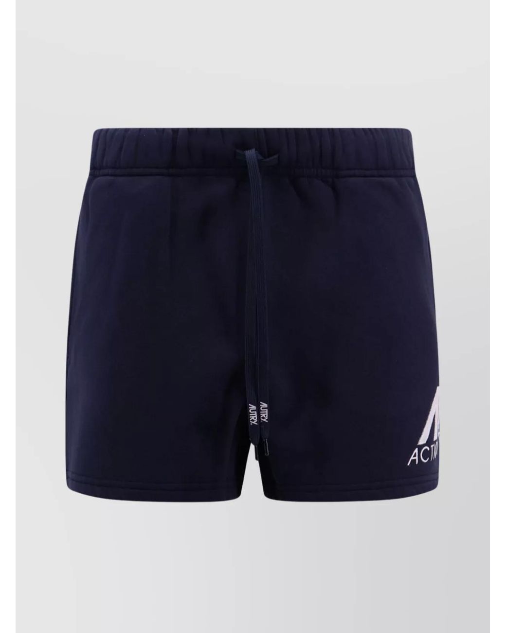 Autry Blue Cotton Shorts