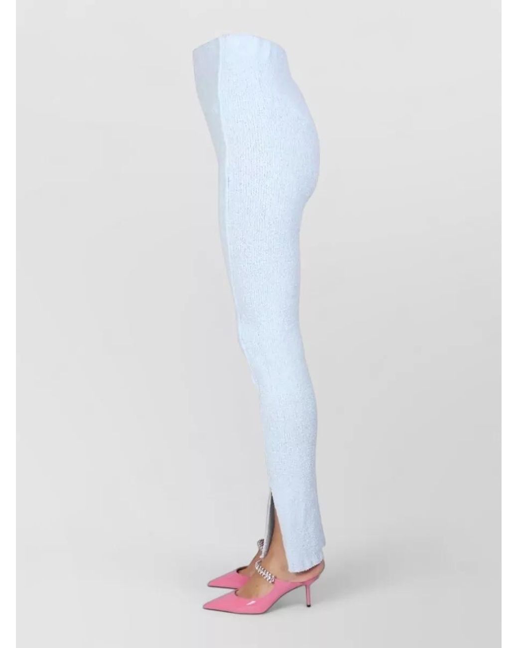 ROTATE BIRGER CHRISTENSEN White Cashmere Leggings
