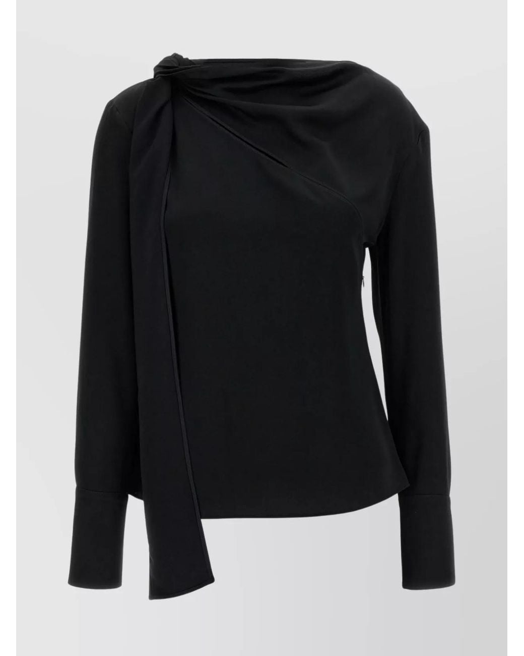 Givenchy Black Viscose Blouse
