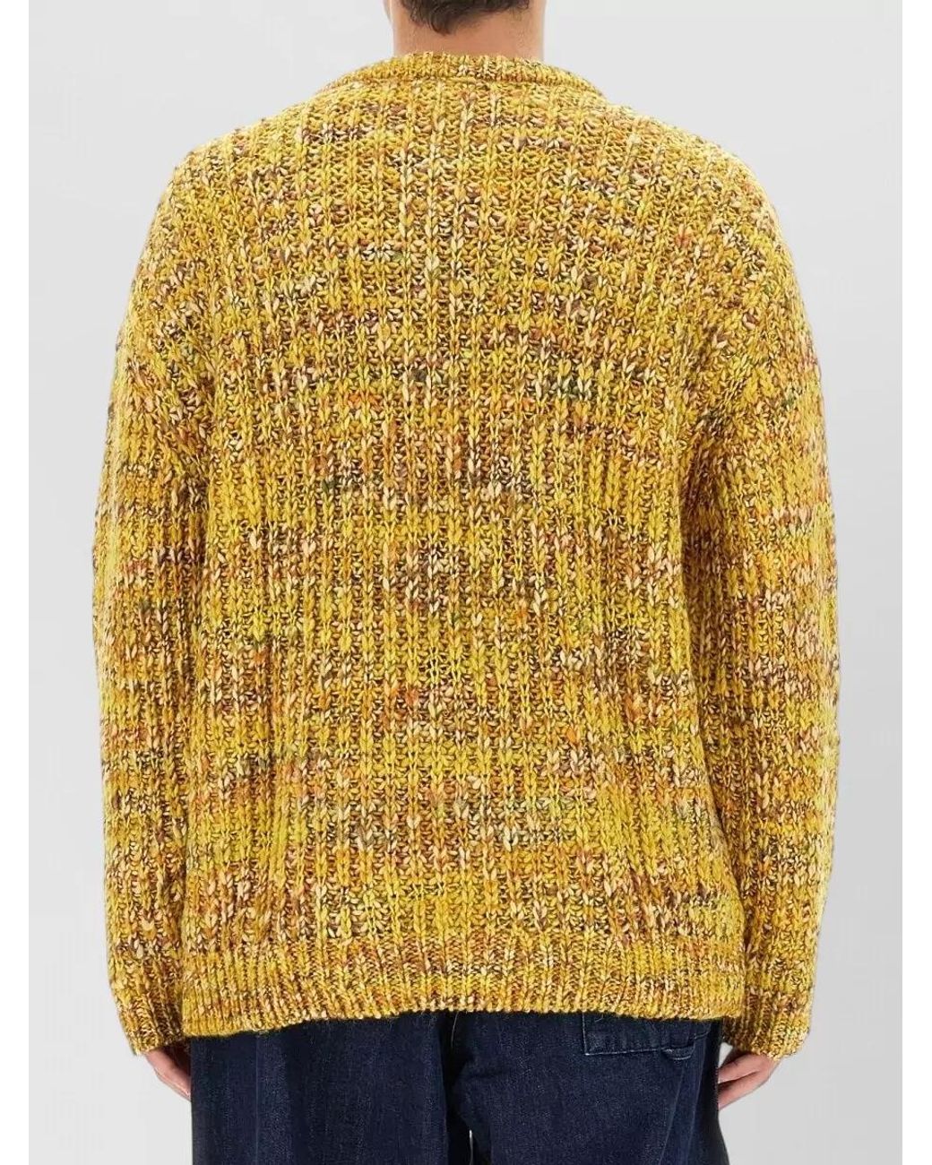 YMC Yellow Regular-Fit Jumper for men