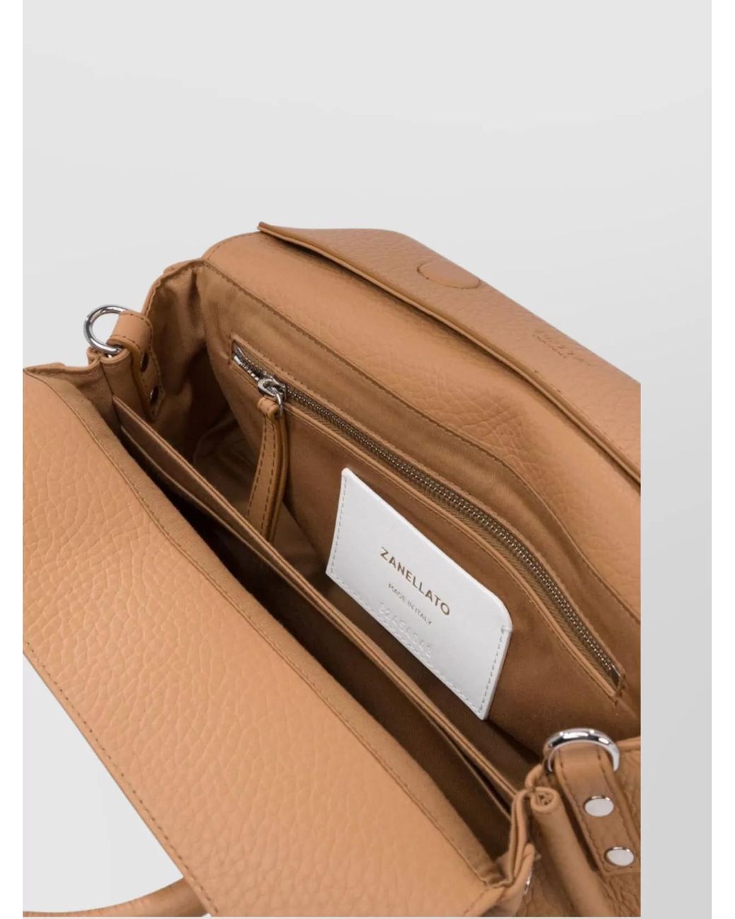 Zanellato Brown Leather Shoulder Bag