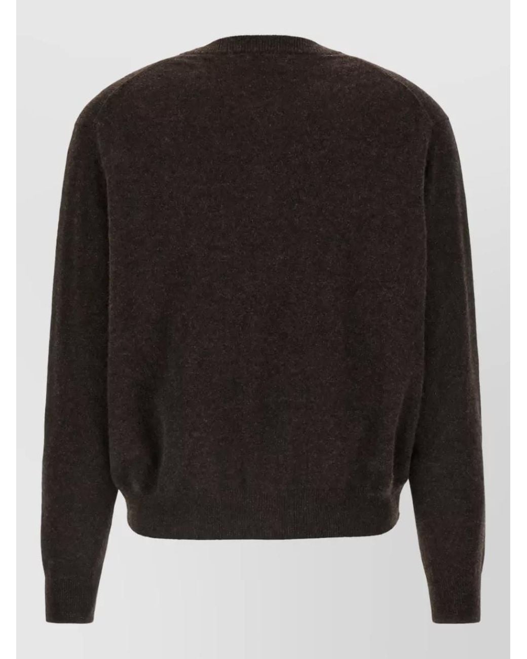 Yves Salomon Black Cashmere Relaxed-Fit Cardigan