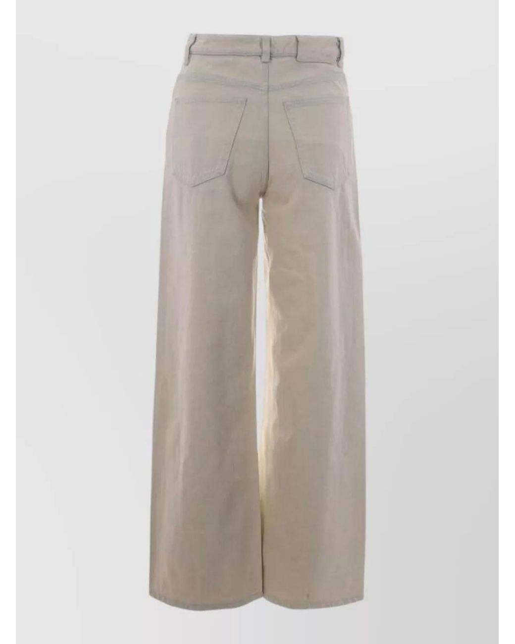 A.P.C. Gray Denim Wide-Leg Trousers