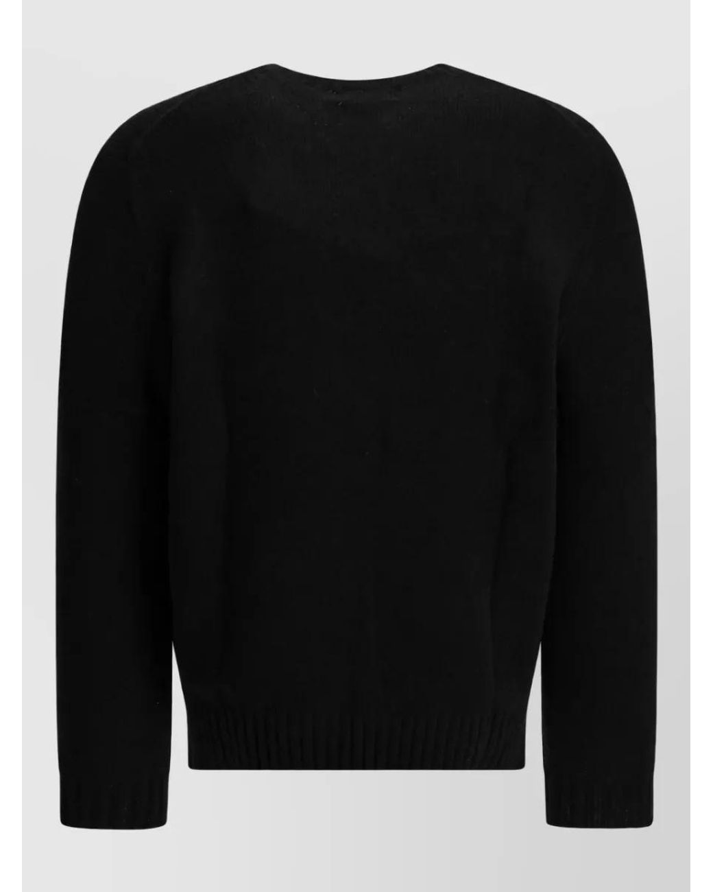 Polo Ralph Lauren Black Wool Crew-Neck Sweater for men