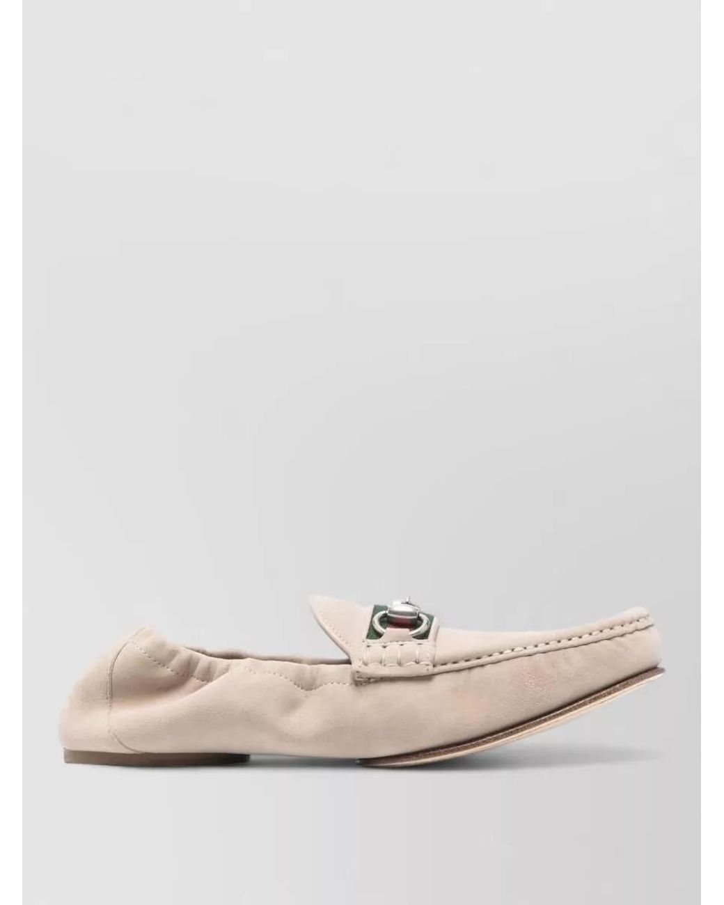 Gucci Natural Leather Loafers for men