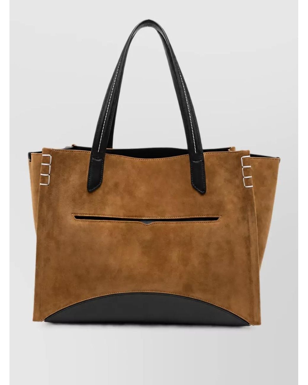 J.W. Anderson Brown Loafer Bag Suede And Leather Tote Bag