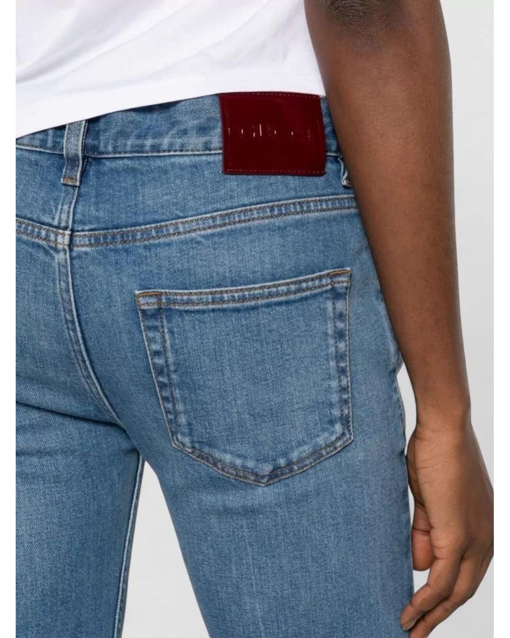 Gucci Blue Denim Flared Jeans