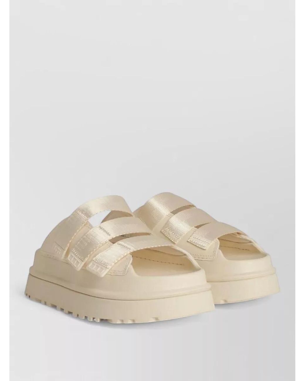 Ugg Natural Platform Slide Sandals
