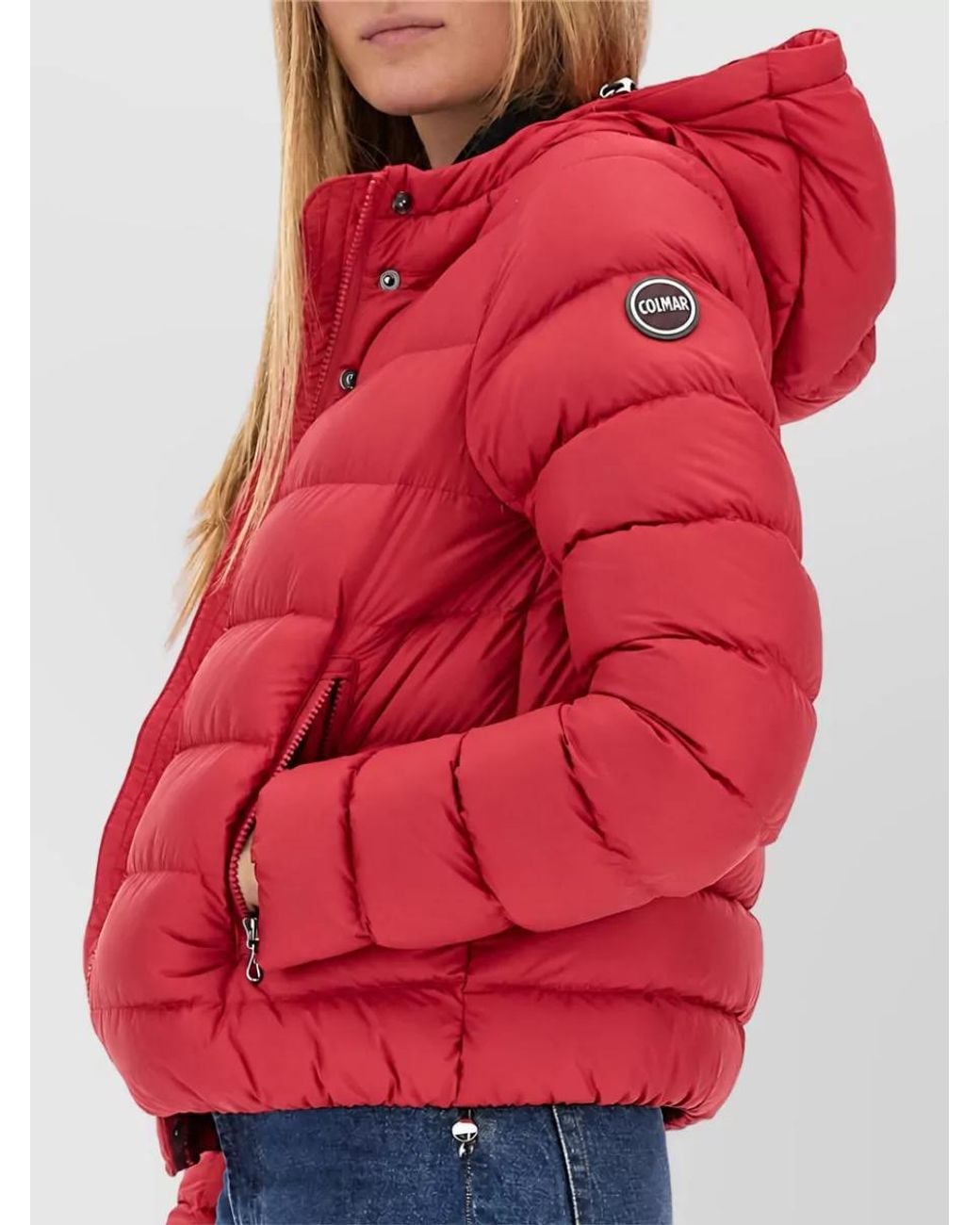Colmar Red Regular-Fit Puffer Jacket