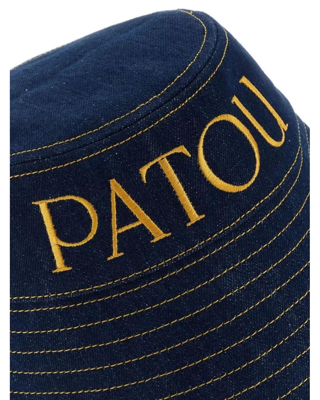 Patou Blue Denim Bucket Hat