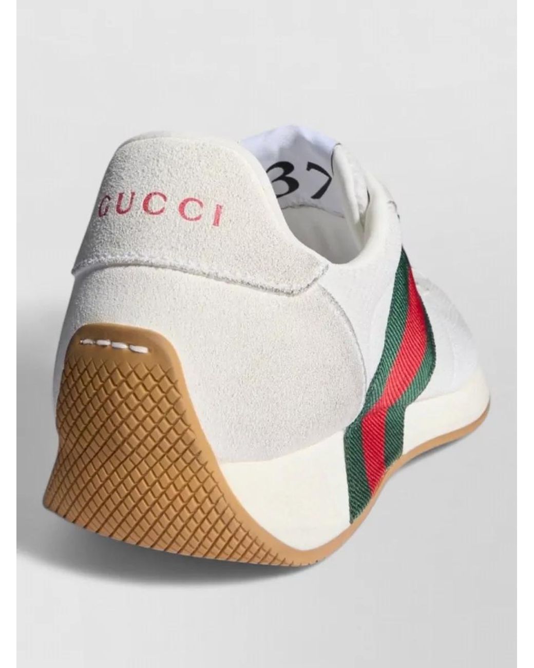 Gucci Multicolor Leather Low-Top Sneakers