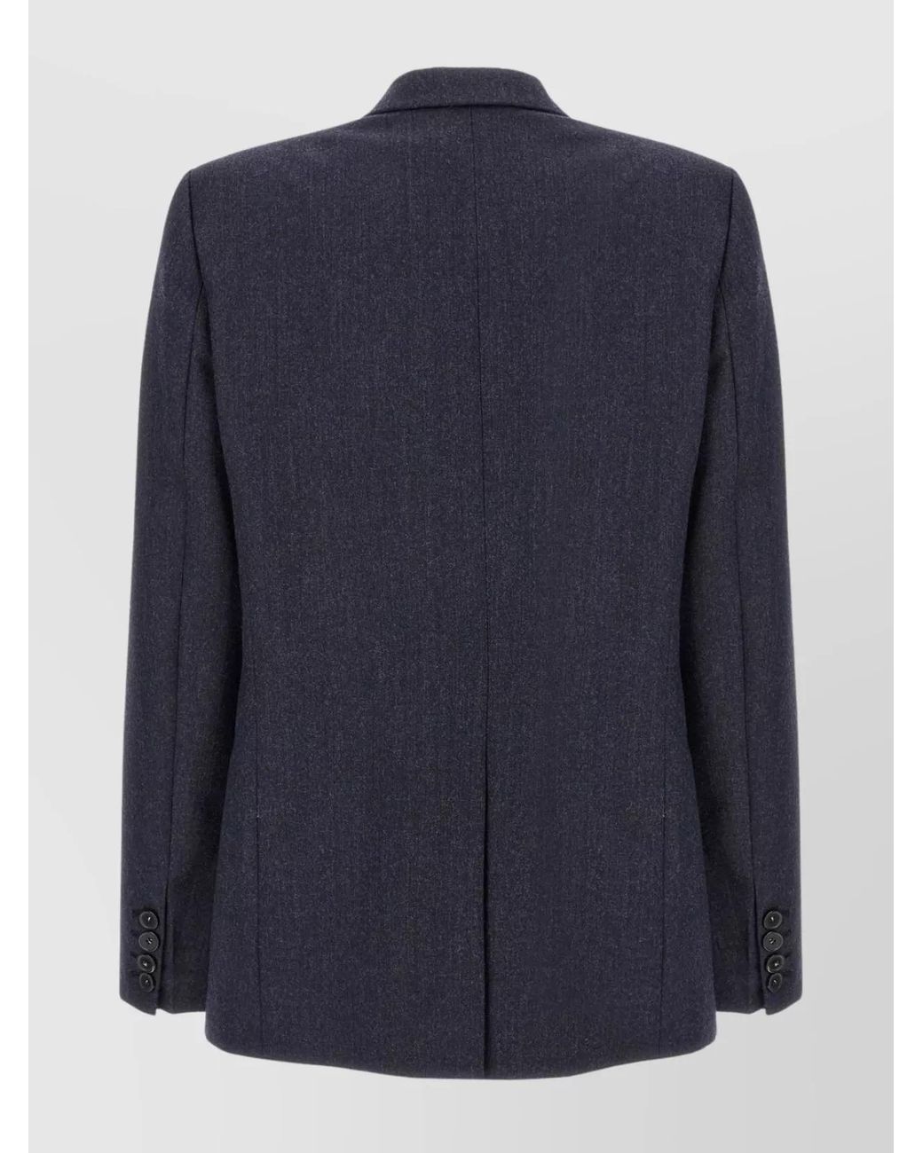 Stella McCartney Blue Single-Breasted Blazer
