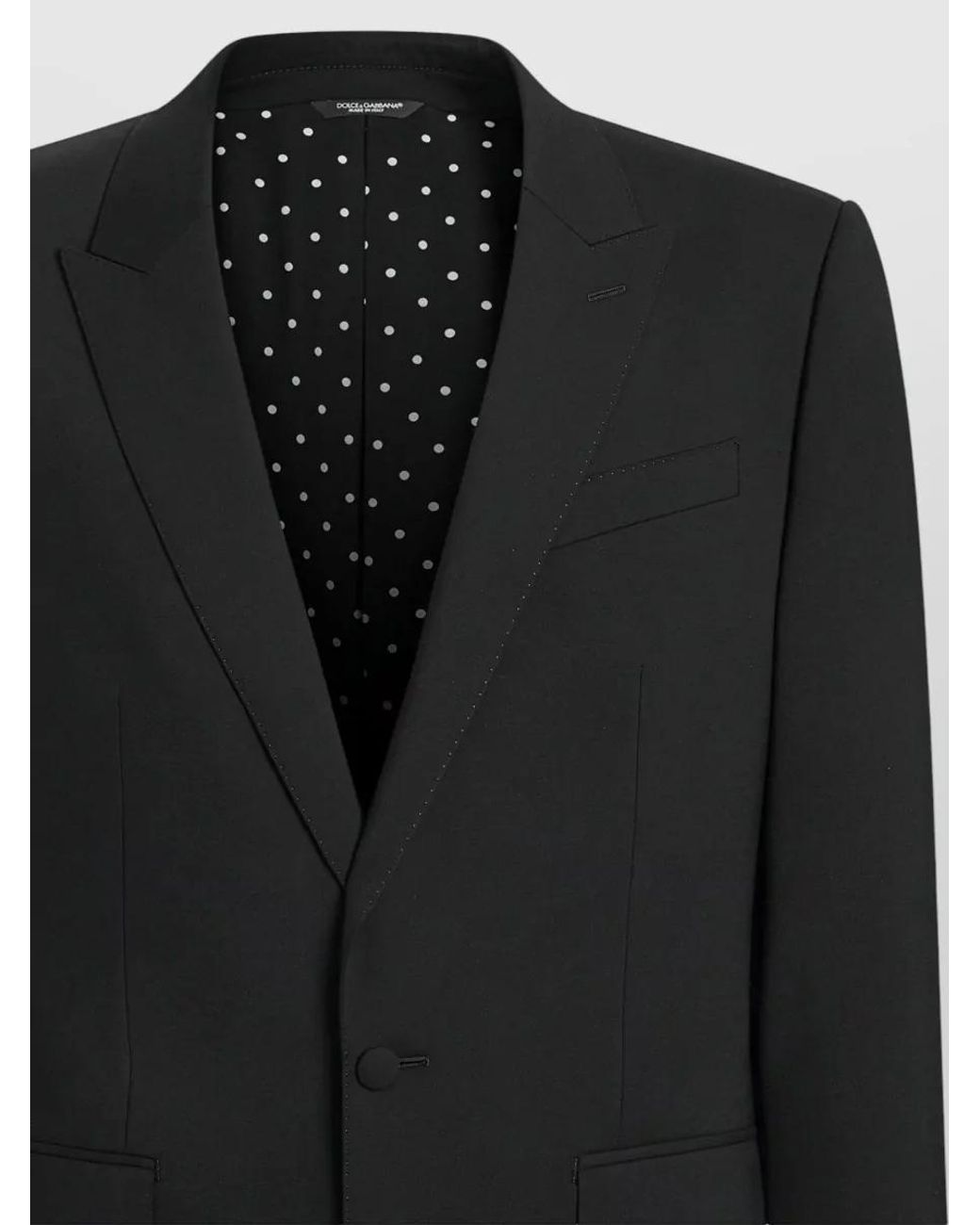 Dolce & Gabbana Black Jacket for men