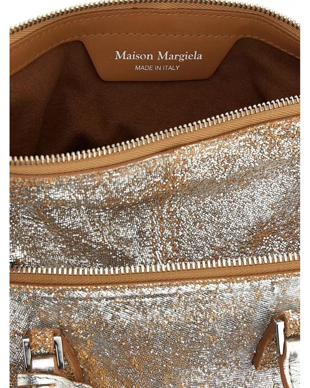 Maison Margiela Gray 5Ac Mini Shoulder Bag Detachable Strap Handle