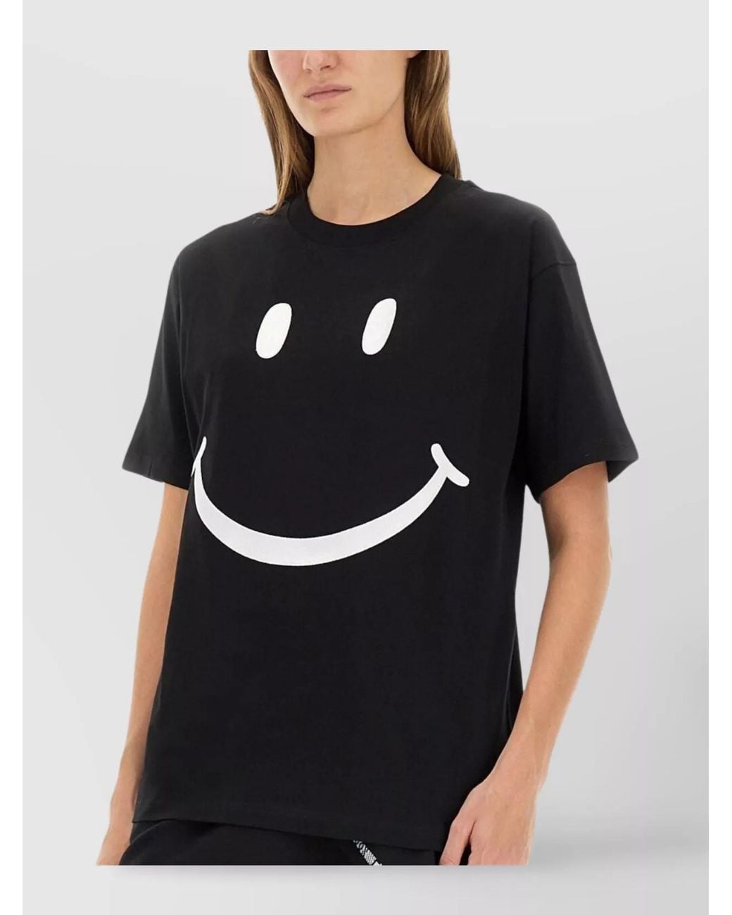 Moschino Black Cotton Regular-Fit T-Shirt