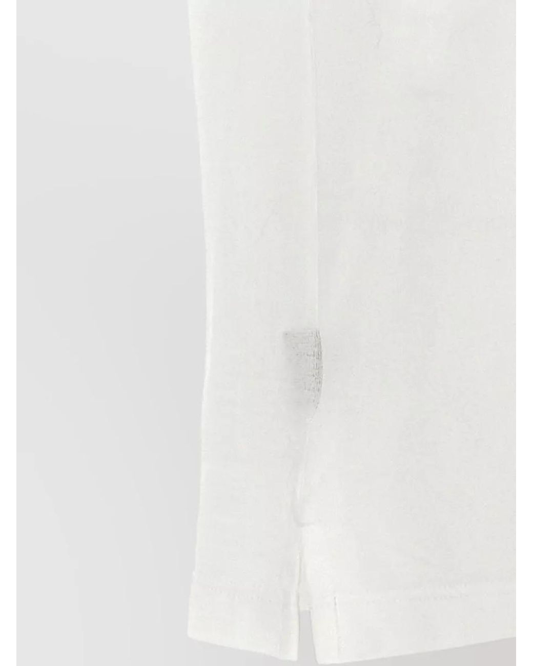 Zanone White Cotton Crewneck Short-Sleeve T-Shirt for men