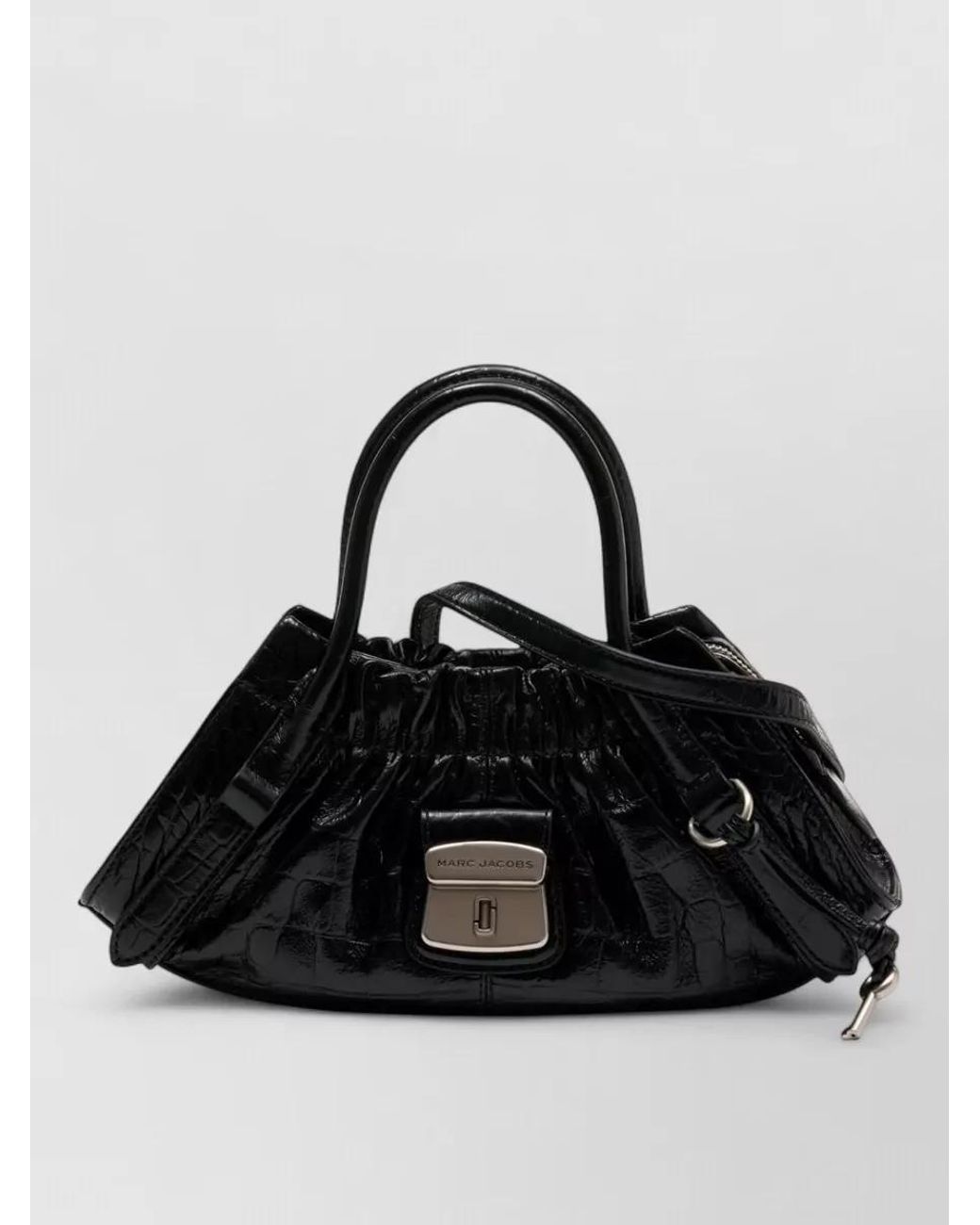 Marc Jacobs Black The Small Satchel Leather Shoulder Bag