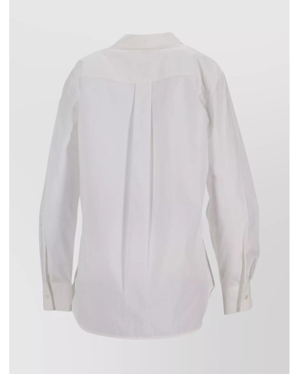 P.A.R.O.S.H. White Cotton Shirt