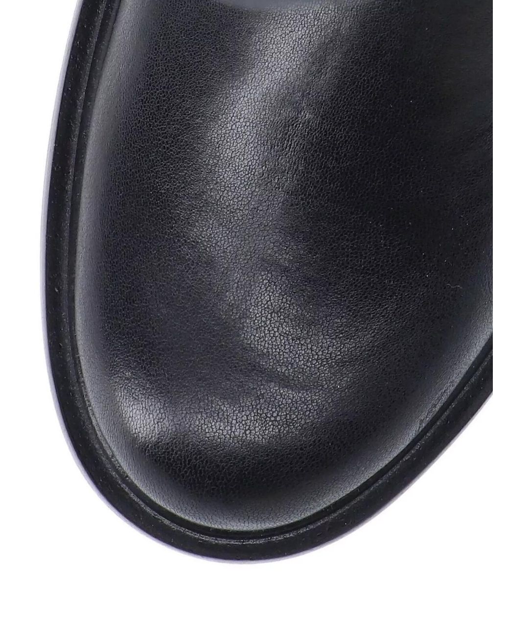 Stuart Weitzman Black Leather Knee-High Boots