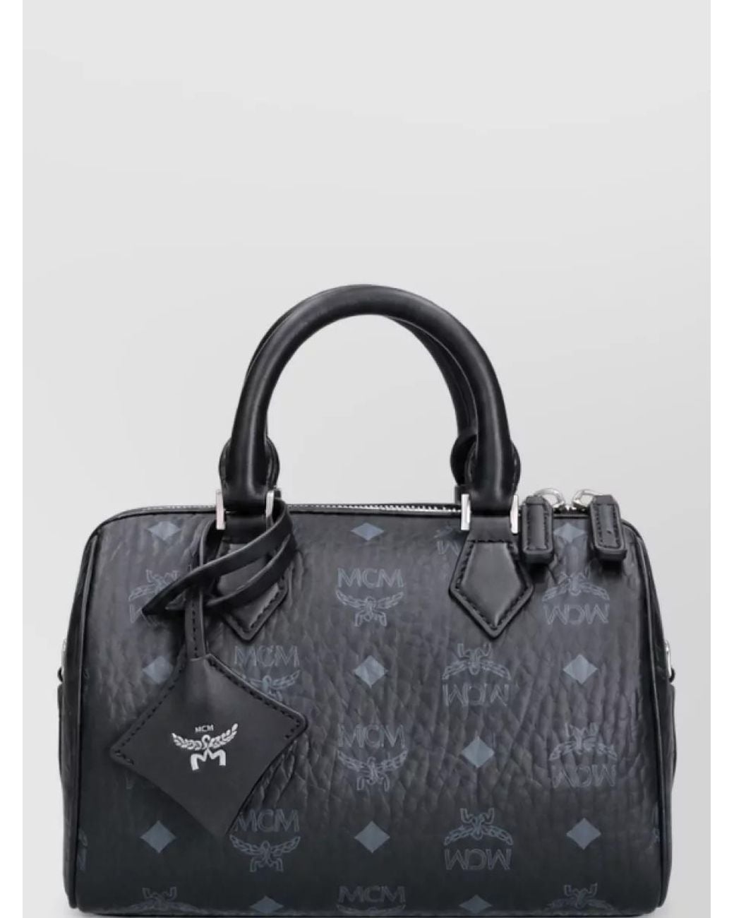 MCM Black Hand Shoulder Bag