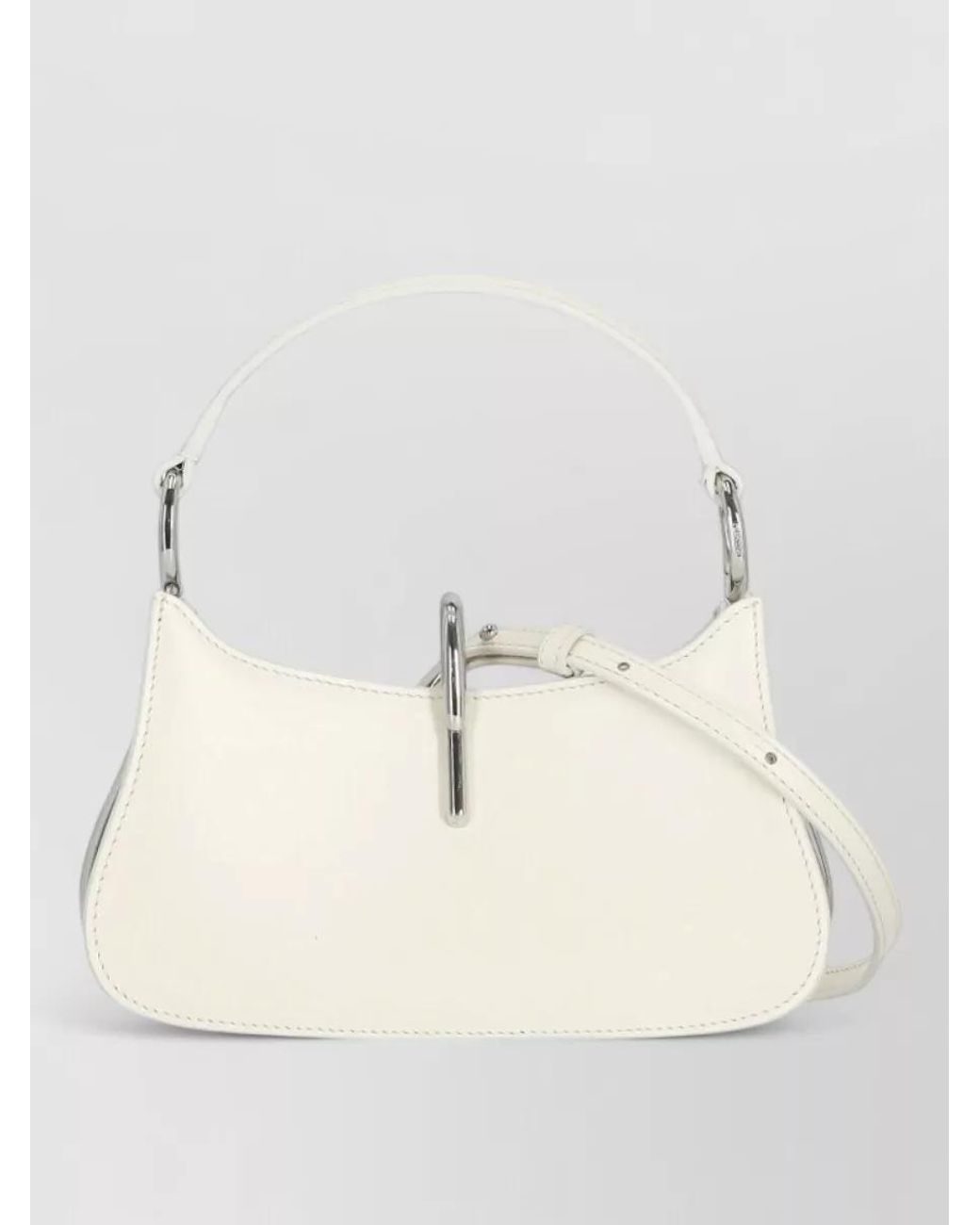 Rabanne Natural Hand Leather Shoulder Bag