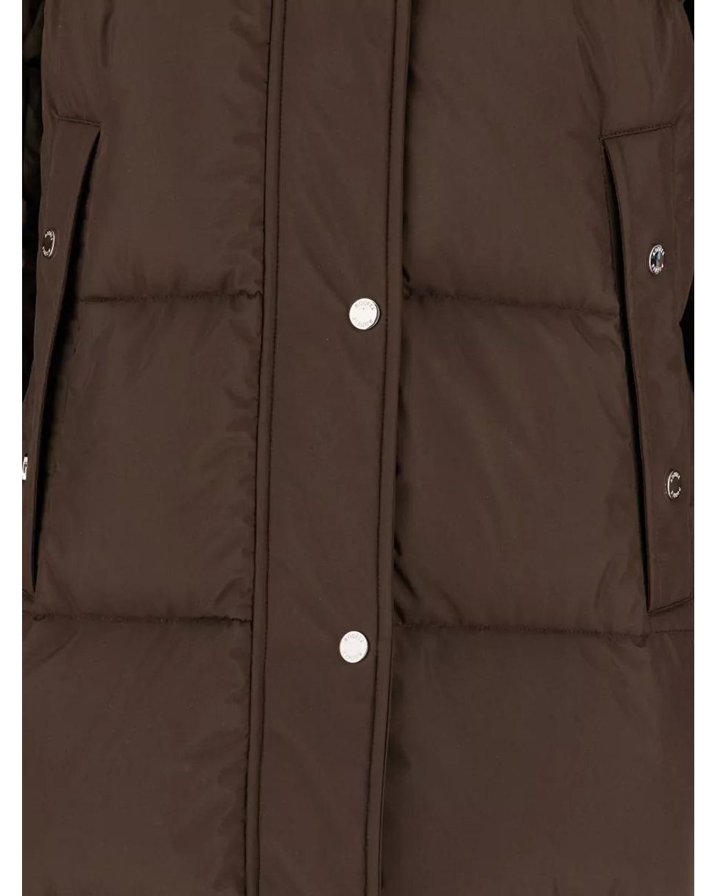 Moorer Brown Down Puffer Jacket