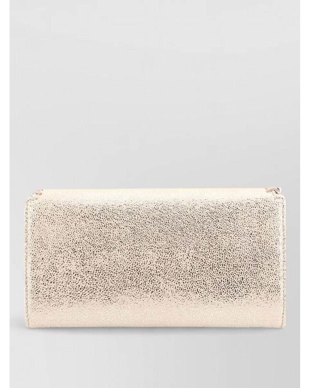 Stella McCartney Natural Falabella Continental Wallet Clutch Bag