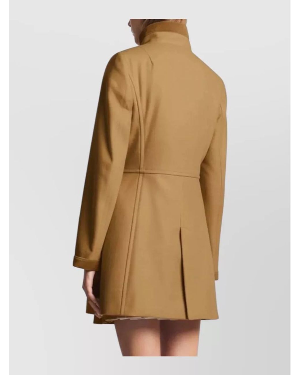 Fay Natural Cashmere Wool Coat