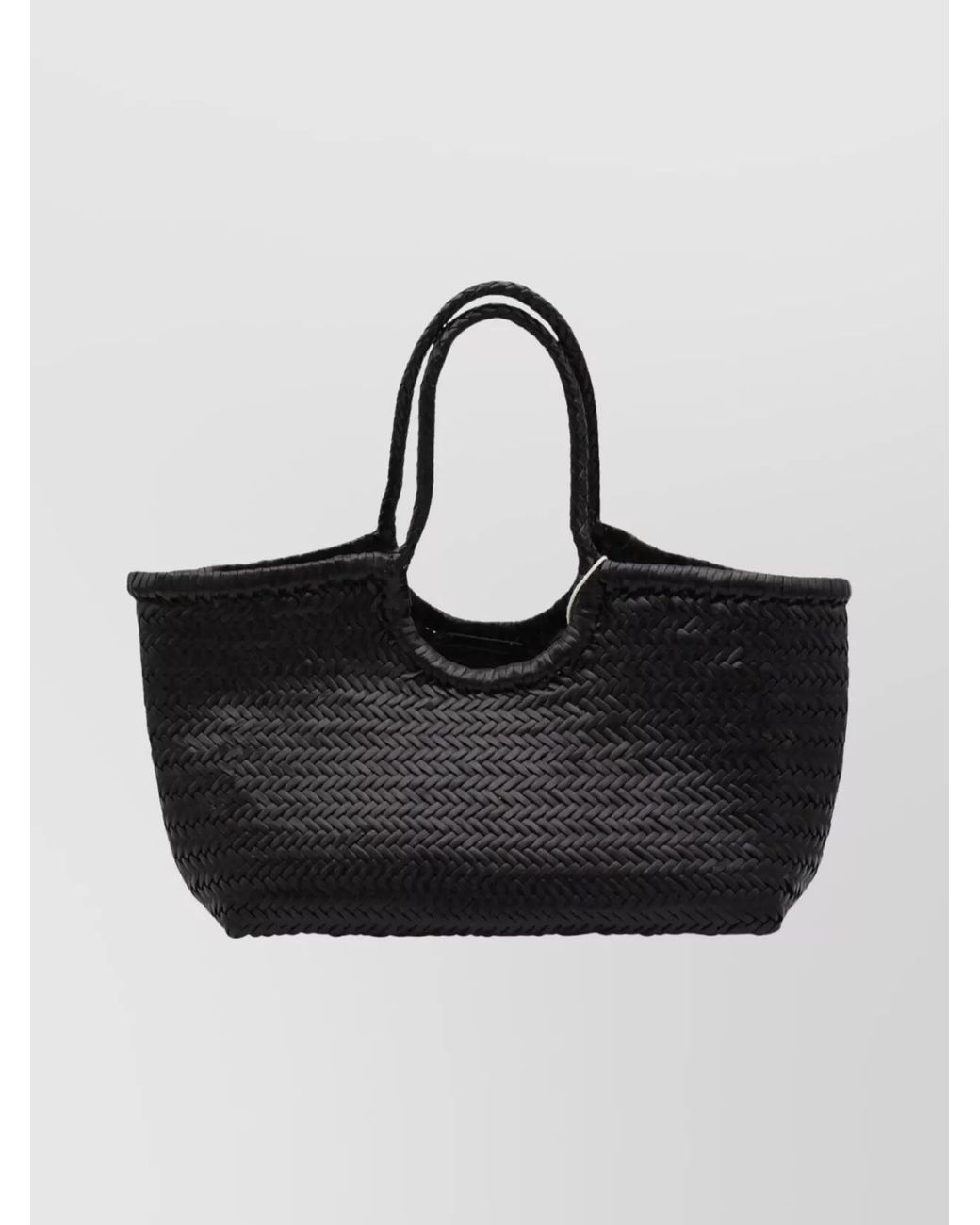 Dragon Diffusion Black Nantucket Big Leather Tote Bag