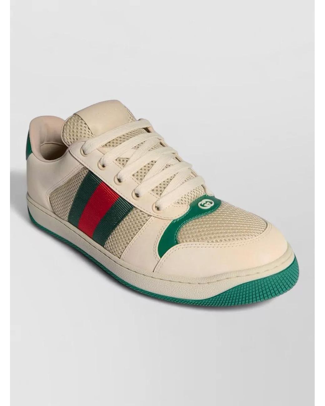 Gucci Multicolor Mesh Low-Top Sneakers for men