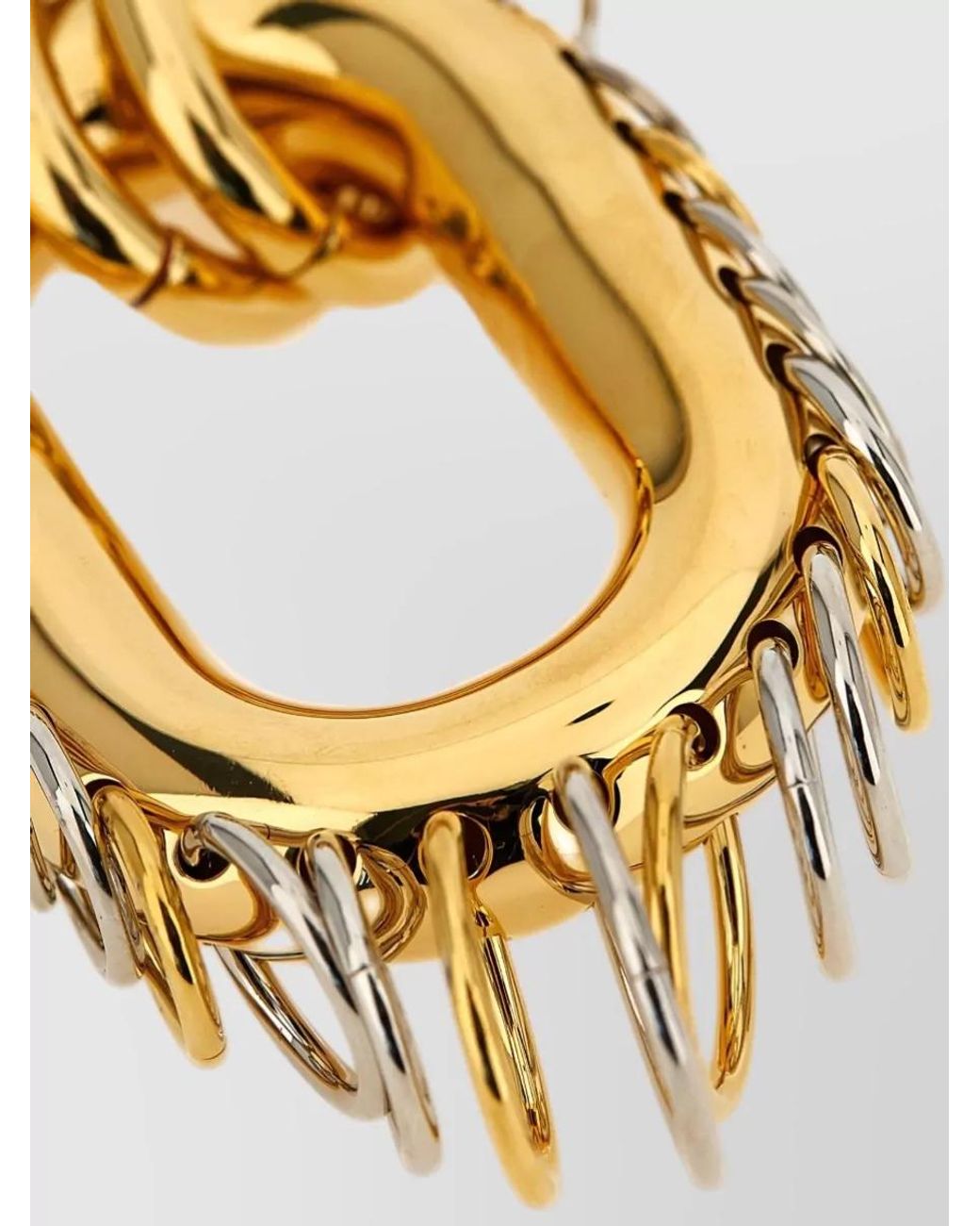 Rabanne Metallic Metal Chain Necklace