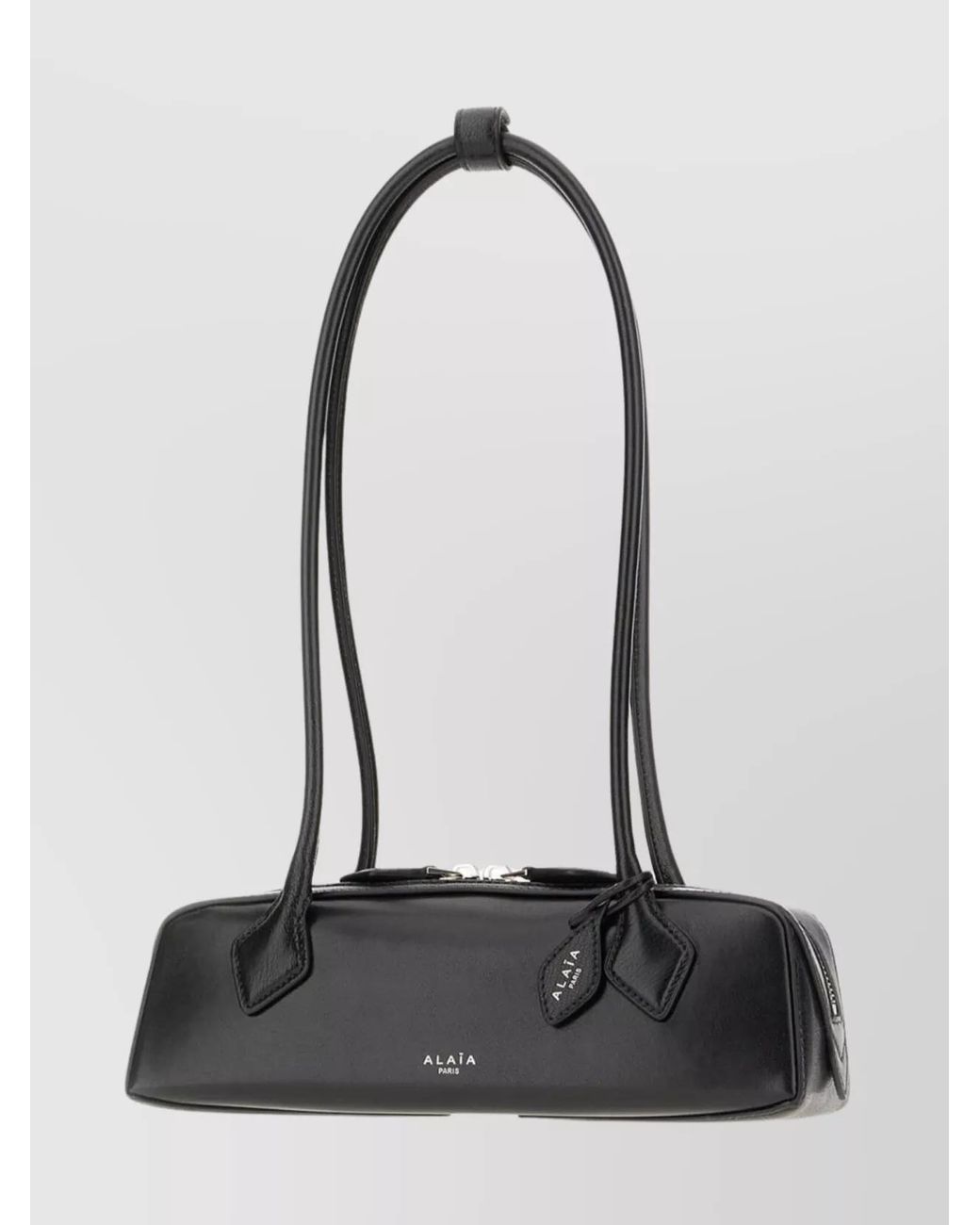 Alaïa Black Leather Le Teckel Small Shoulder Bag
