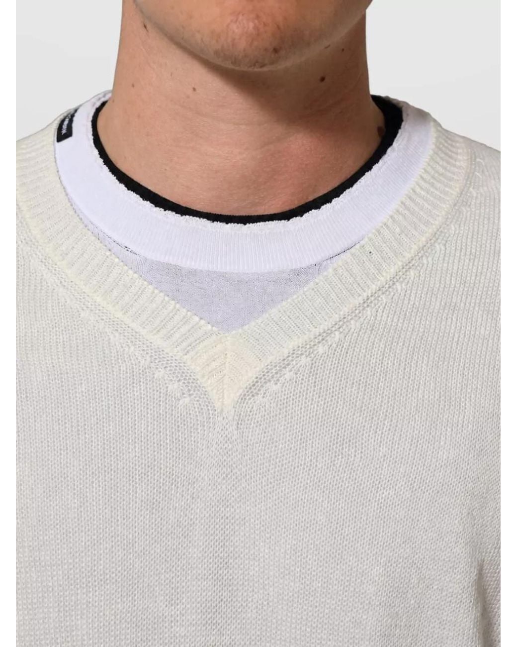 Dolce & Gabbana Gray Flax Crewneck Tank Top for men