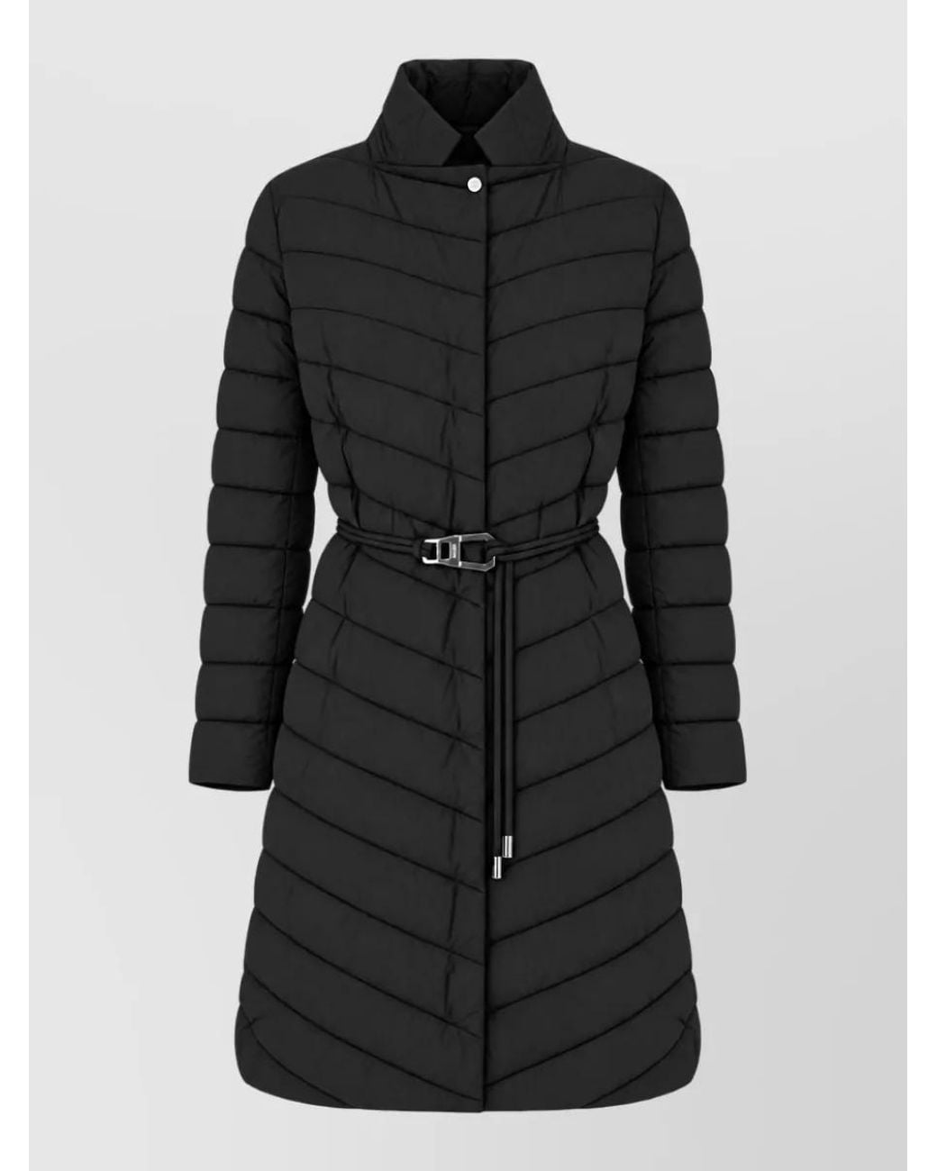 Moorer Black Down Puffer Jacket