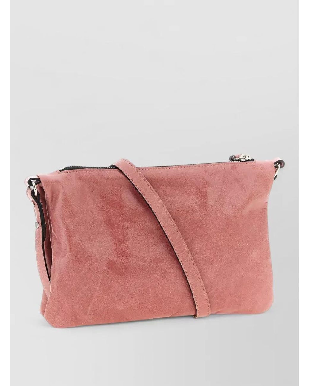 Isabel Marant Pink Winna Calfskin Leather Crossbody Bag