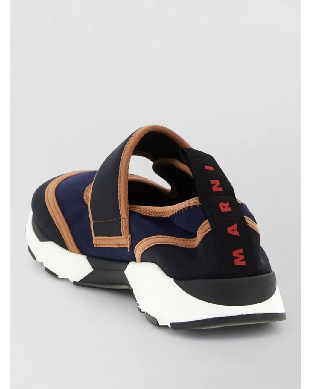Marni Black Polyamide Low Top Sneakers