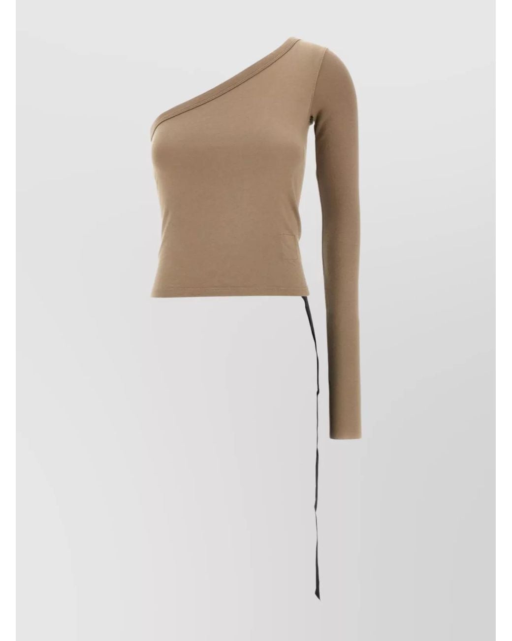 Rick Owens White Cotton Ziggy Blouse