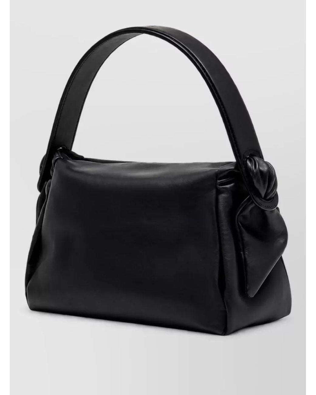 KENZO Black Large Leather Clutch Bag