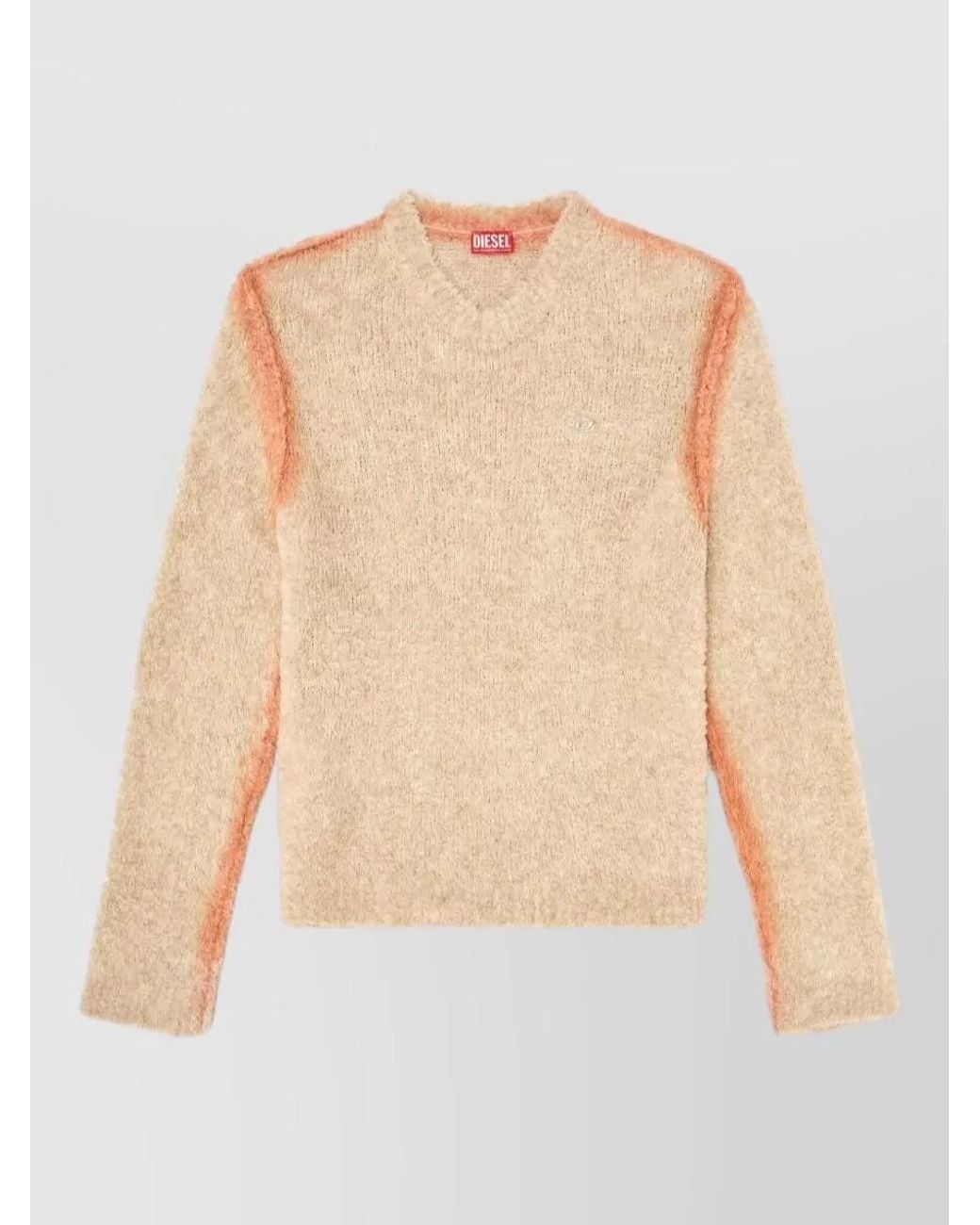 DIESEL Natural Crewneck Jumper for men