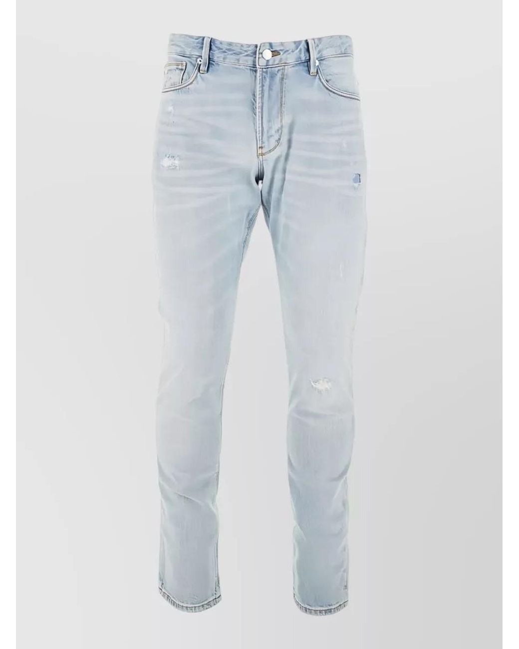 Emporio Armani Blue Slim Denim Jeans for men