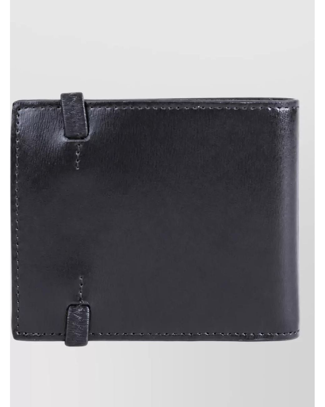 Jacquemus Black Leather Wallet for men