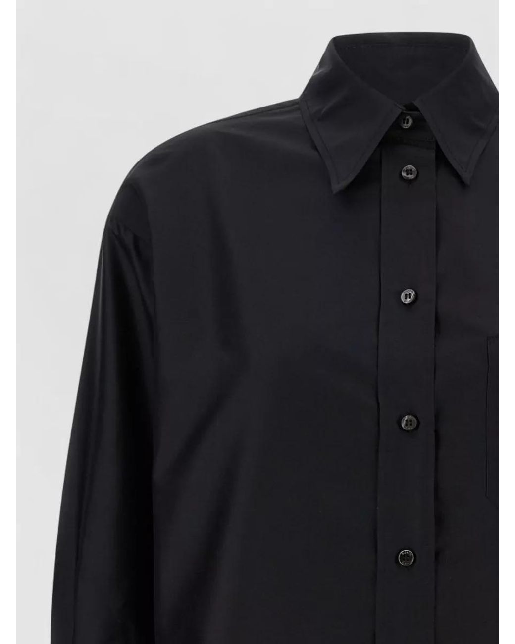 Alberto Biani Blue Silk Shirt