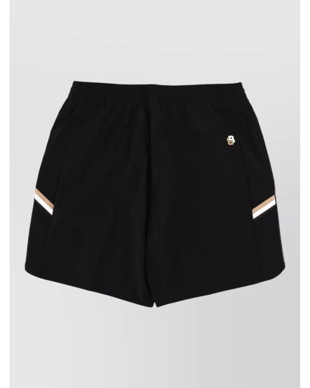 Boss Black Logo Swim Shorts for men