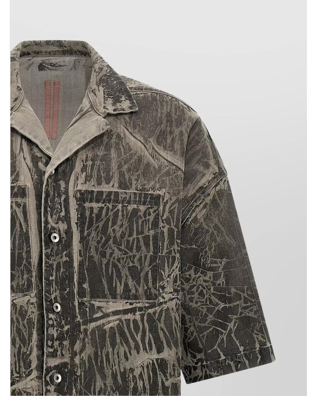 Rick Owens Gray 'Magnum Tommy' Shirt for men